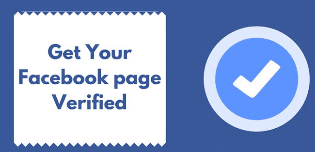 facebook page verification