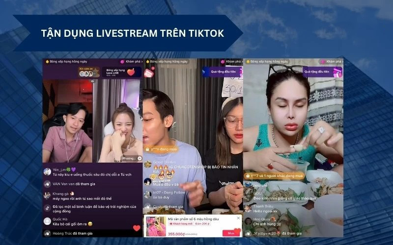 Giải pháp bán hàng Tiktok bằng cách Livestream