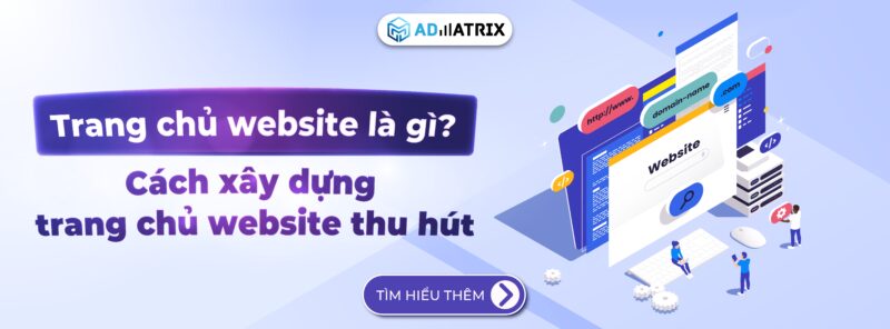 Trang chu website la gi