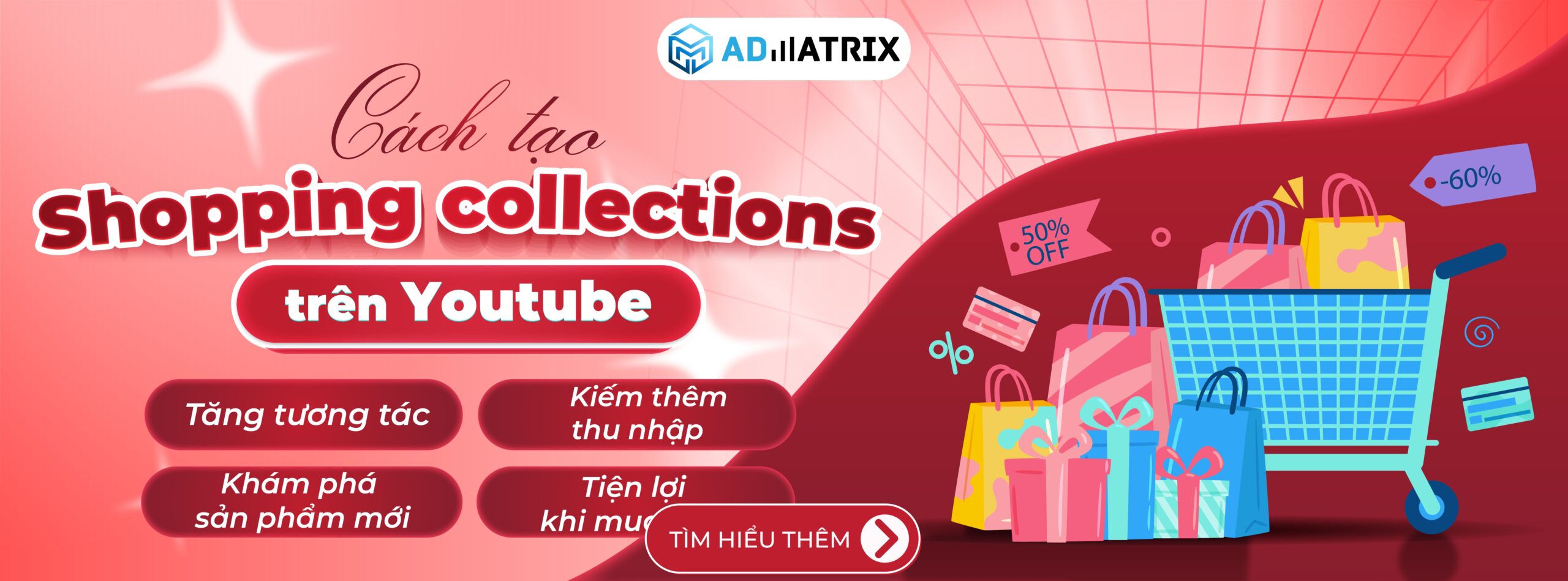 Cách tạo Shopping collections trên YouTube