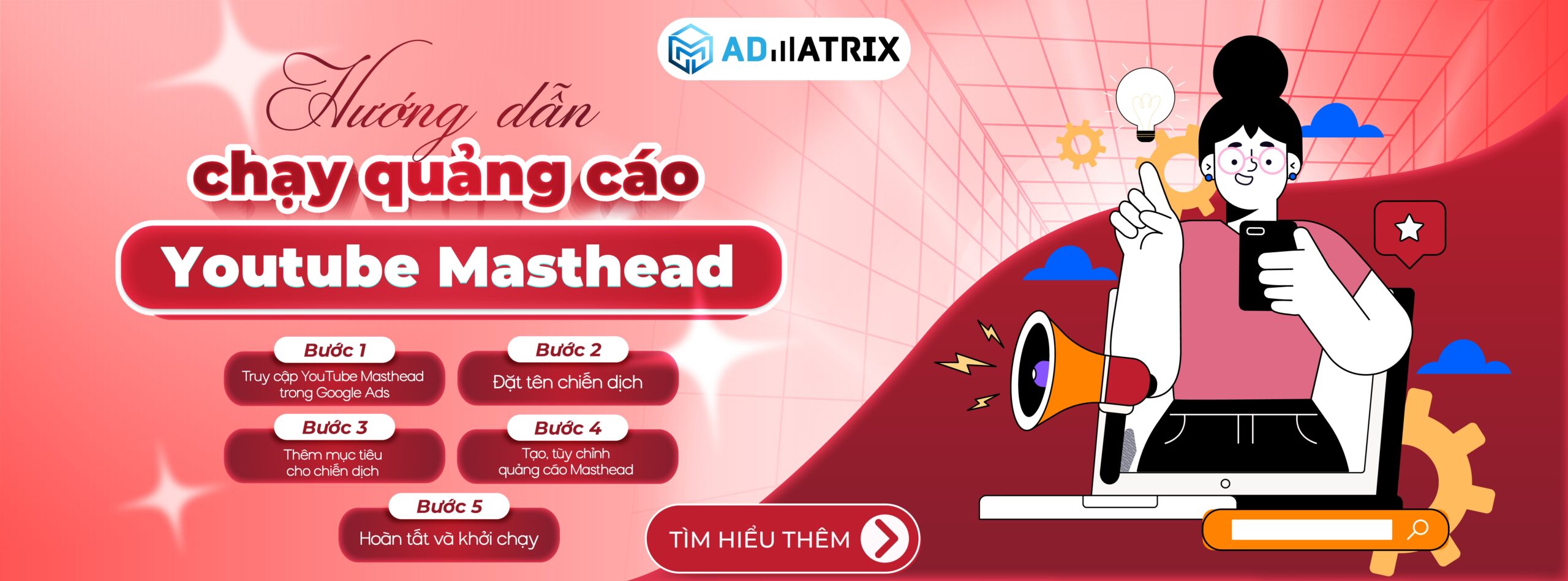 Hướng dẫn chạy quảng cáo YouTube Masthead