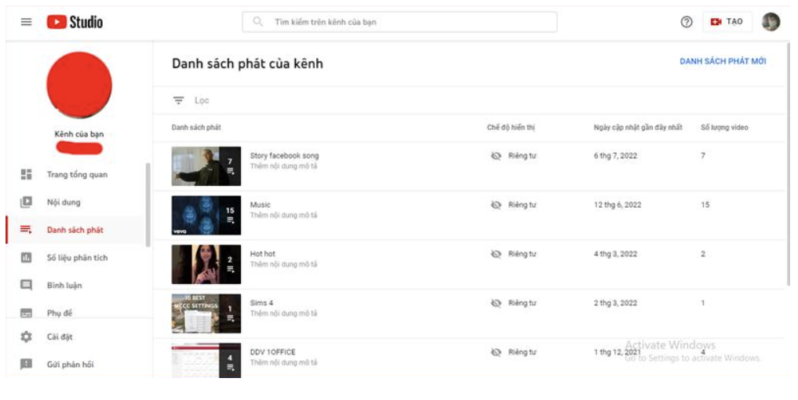 Tổng quan về YouTube Studio