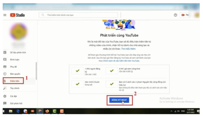 Tổng hợp các cách kiếm tiền Youtube