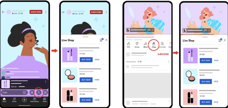 Cách tạo Shopping collections trên YouTube