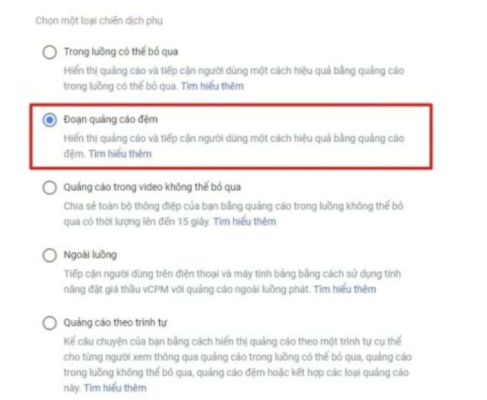 Hướng dẫn chạy quảng cáo Bumper Ads Youtube 7 Hướng dẫn chạy quảng cáo Bumper Ads Youtube