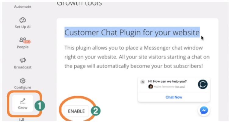 Hướng dẫn cài đặt Chatbot trên website hiệu quả 6 Hướng dẫn cài đặt Chatbot trên website hiệu quả