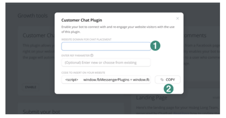 Hướng dẫn cài đặt Chatbot trên website hiệu quả 7 Hướng dẫn cài đặt Chatbot trên website hiệu quả