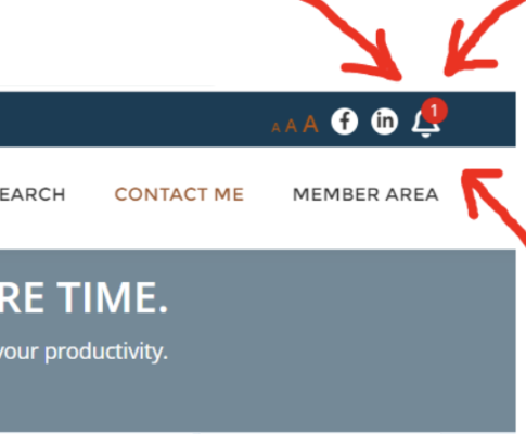 Tìm hiểu chuông thông báo website
