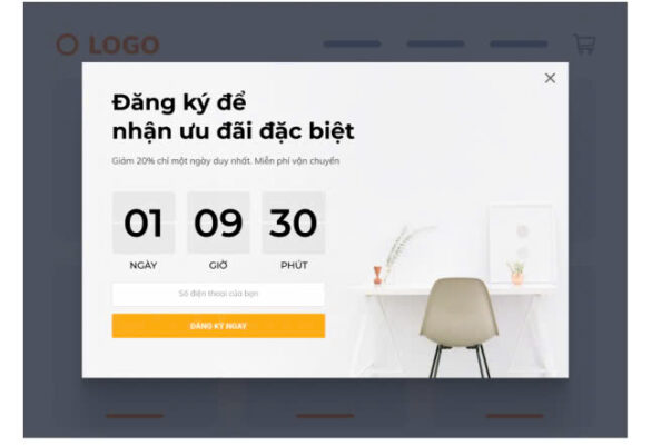 Tổng hợp các mẫu kịch bản Popup website