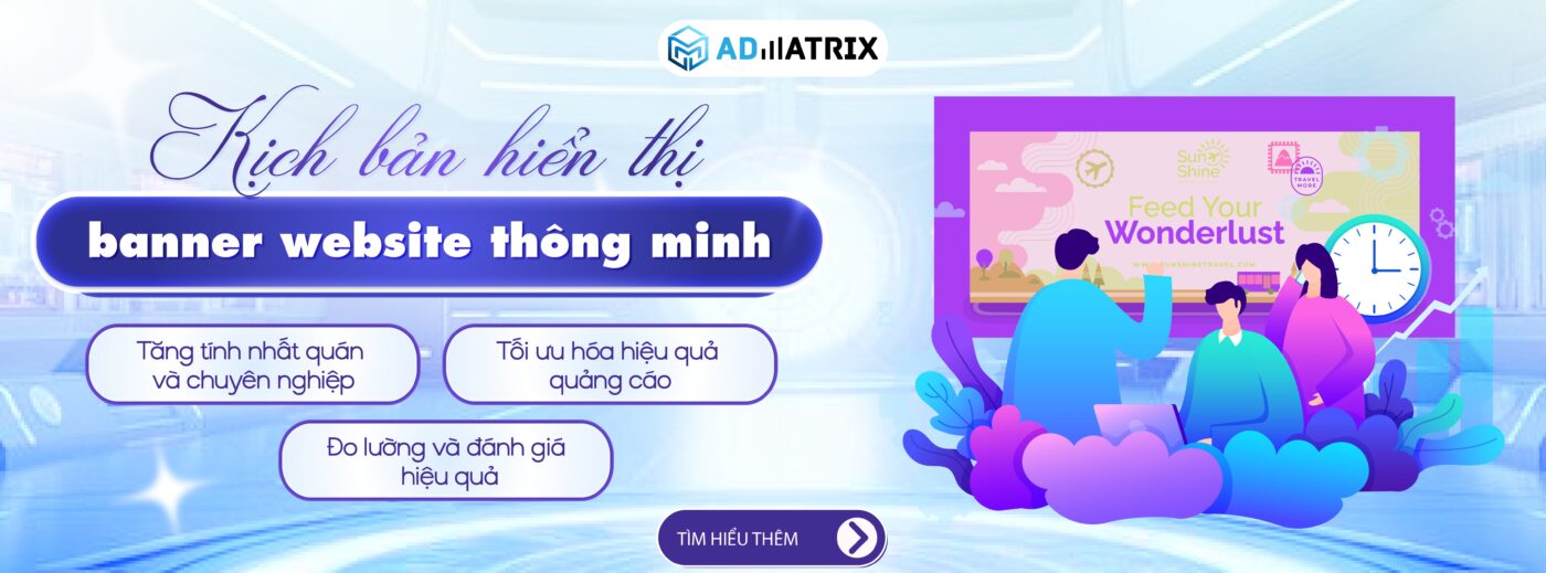 Kịch bản hiển thị banner website thông minh
