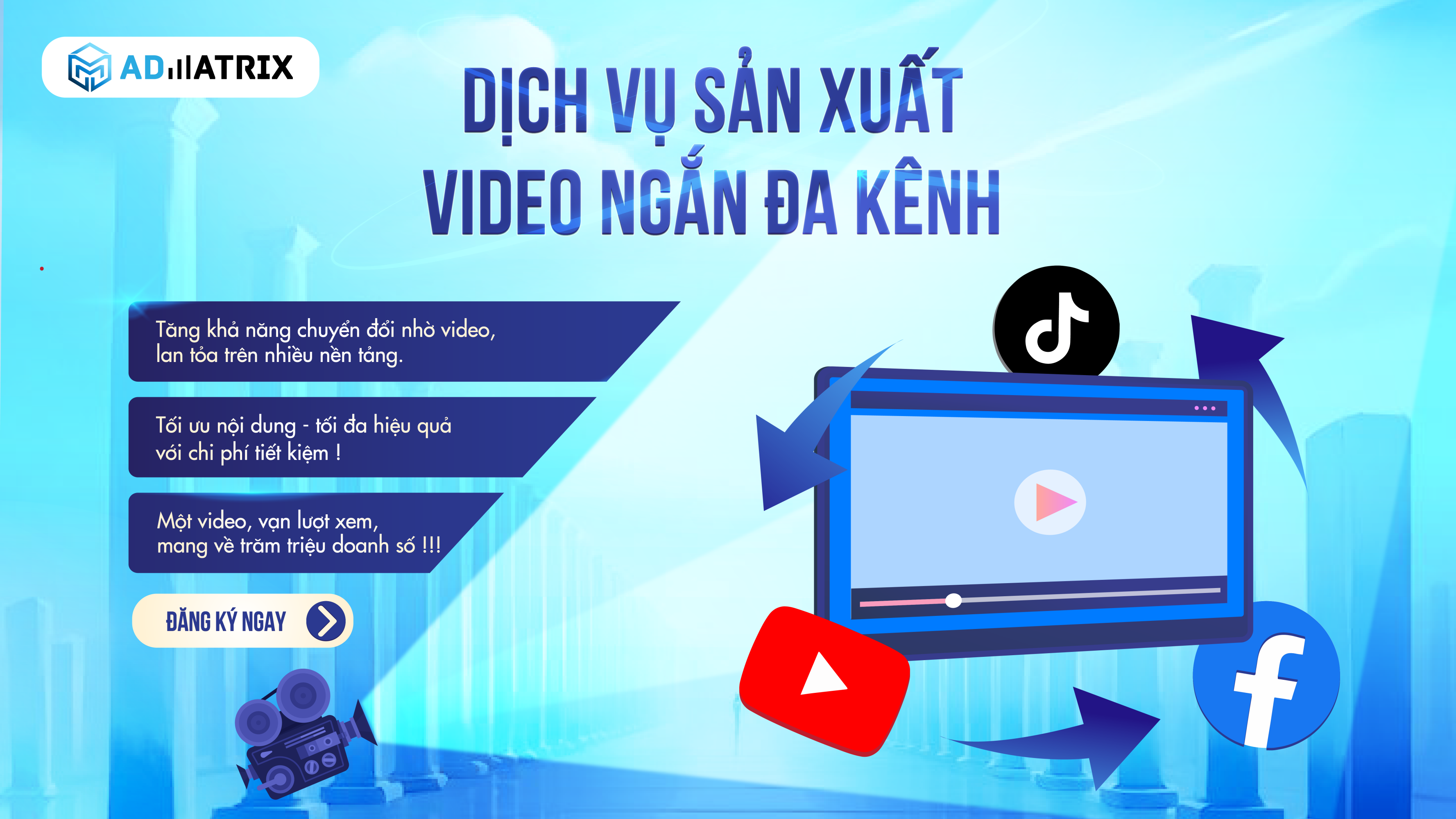 Sản Xuất Video Marketing Banner