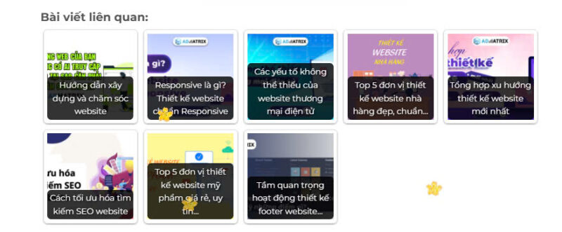 Cách hiển thị bài viết liên quan giúp tăng chuyển đổi website