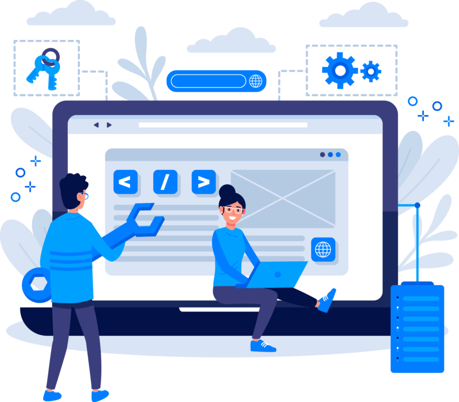 Bản demo mới Dịch vụ chăm sóc website từ A đến Z tại Admatrix
