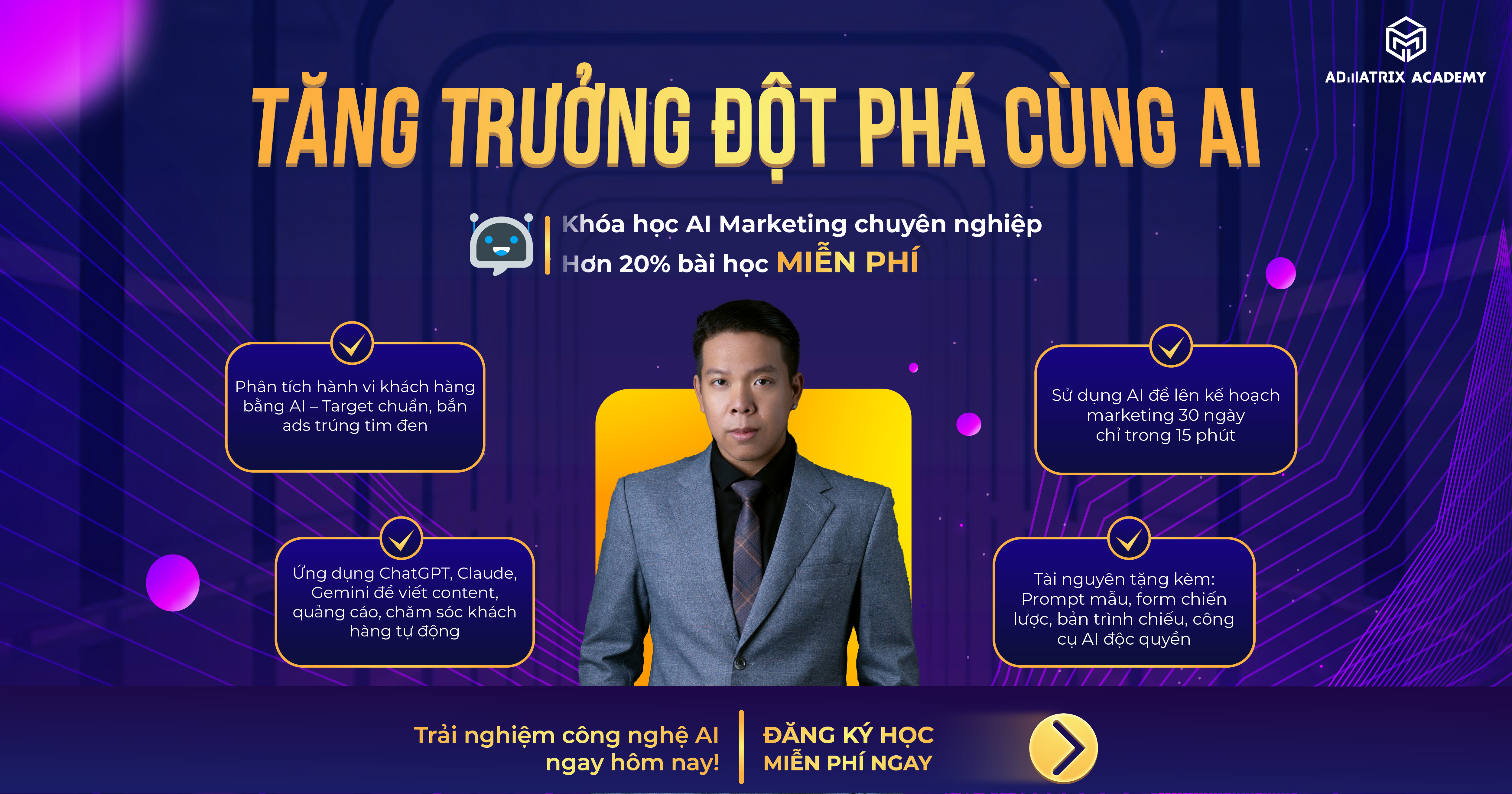 Admatrix Agency – Đơn vị marketing online trọn gói cho doanh nghiệp.