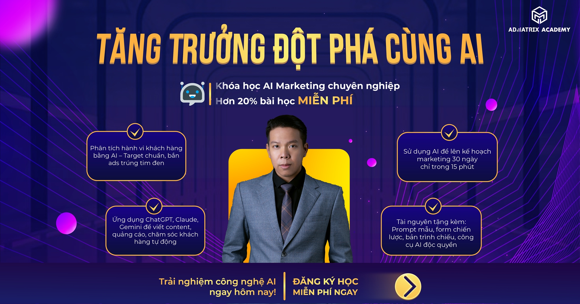 Admatrix Agency – Đơn vị marketing online trọn gói cho doanh nghiệp.